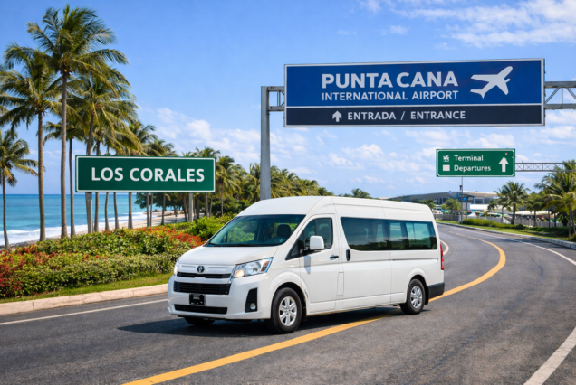 Aeropuerto Punta Cana hacia Zona los corales
