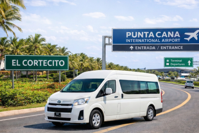 ⁠ Zona Cortecito hacia Aeropuerto Punta Cana hacia